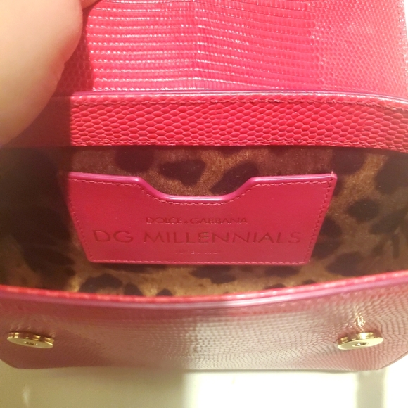 DOLCE & GABBANA CALFSKIN MINI MILLENNIALS SHOULDER BAG - Picture 6 of 11